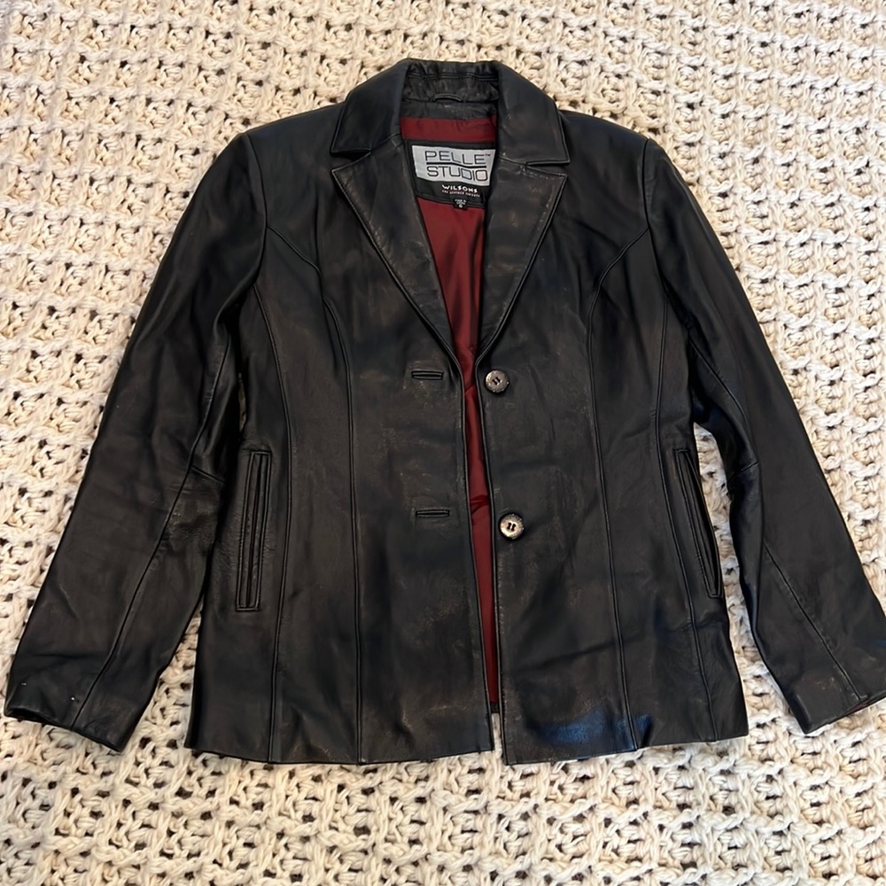 Vintage leather jacket
